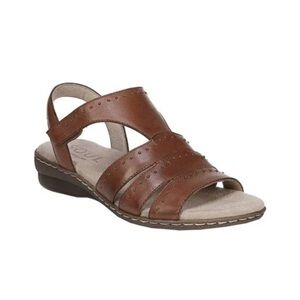 Naturalizer Soul Brown Leather Sandals